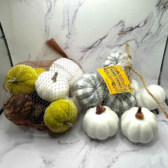 NWT mini pumpkins, 18 total - Picture 1 of 7